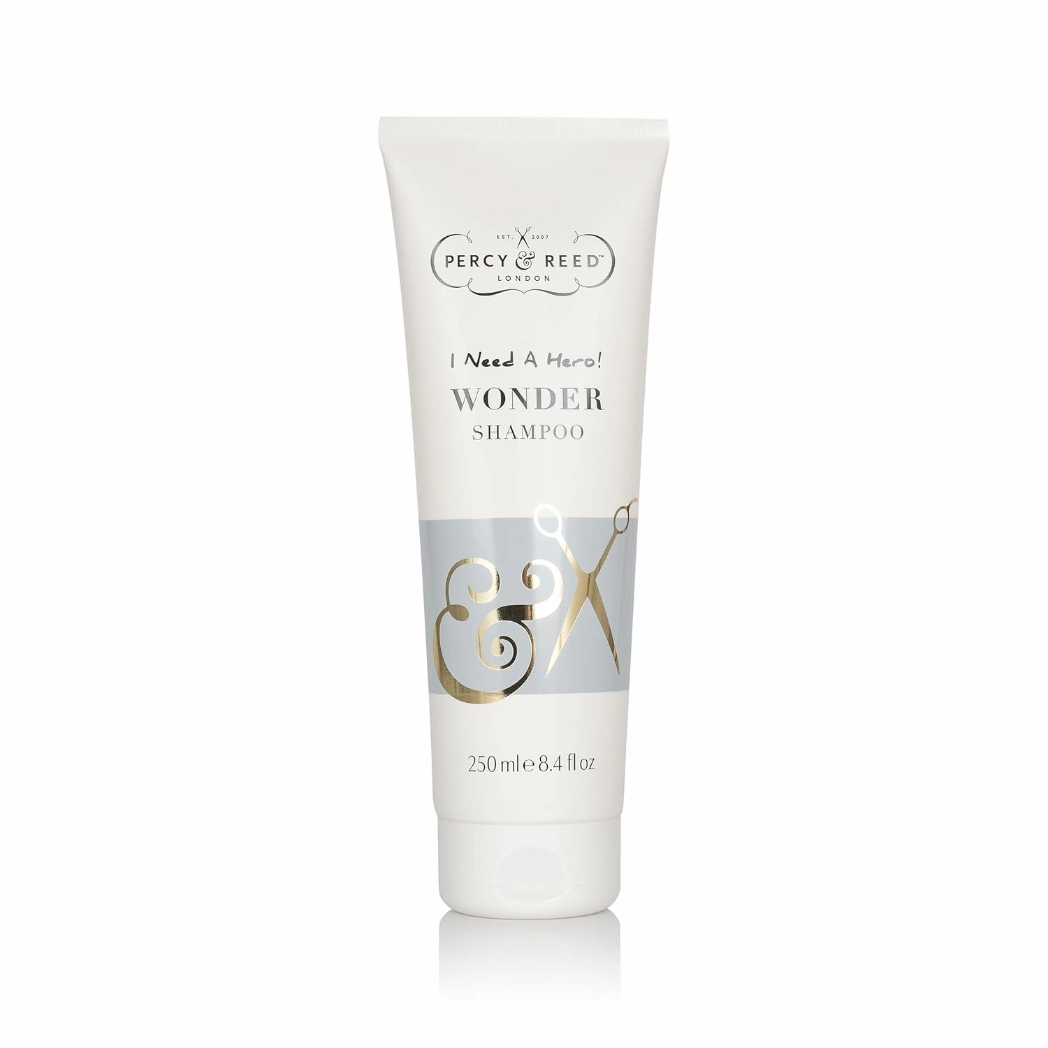 Percy & Reed Shampoo, I Need A Hero! Wonder Shampoo - Gentle Nourishing Care For Women, Luxurious Rich Lather Removes Styling Build up & Residue, Normal Hair Type - 8.4 fl oz, 250 ml