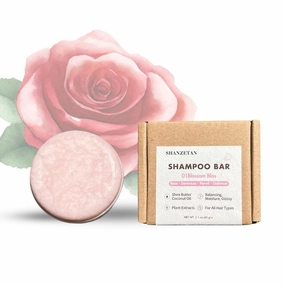 pH-Balanced Shampoo Bars | Sulfate-Free, Paraben-Free | Deep Hydration with Natural Oils | Travel-Friendly & Long-Lasting | 01 Blossom Bliss