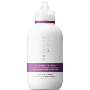 PHILIP KINGSLEY | Moisture Extreme Enriching Shampoo | For Curly, Dry, Damaged Hair | Moisturizes, Hydrates and Adds Shine| Detangles and Controls Frizz, Adds Shine | 8.4oz