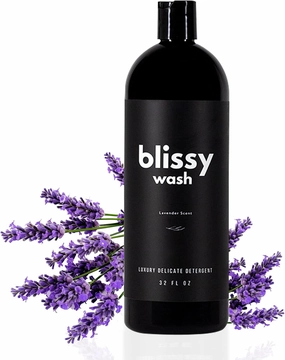 Plant Based Natural Laundry Detergent - Wool, Silk & Cashmere Detergent for Washing Machine - Naturally Scented with Lavender Oil - Silk Detergent, Cashmere Wash, Wool Shampoo - Silk Laundry Detergent