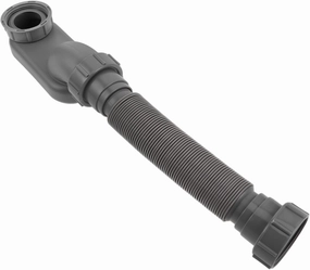 Plastic Drain Hose Kit Flexible Tubing for Efficient Water Drainage Washing Machine Shower Shampoo Bowl Clog-resistant Design Elegant for Easy Installation