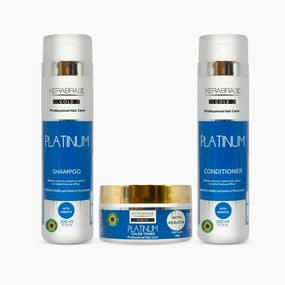 Platinum Blonde Enhancing 300ml - Keratin-Rich Formula for Brightness & Strength | Enhances Blonde Tones for Radiant Platinum Shine | Suitable for All Shades, Long-Lasting Use (Kit)