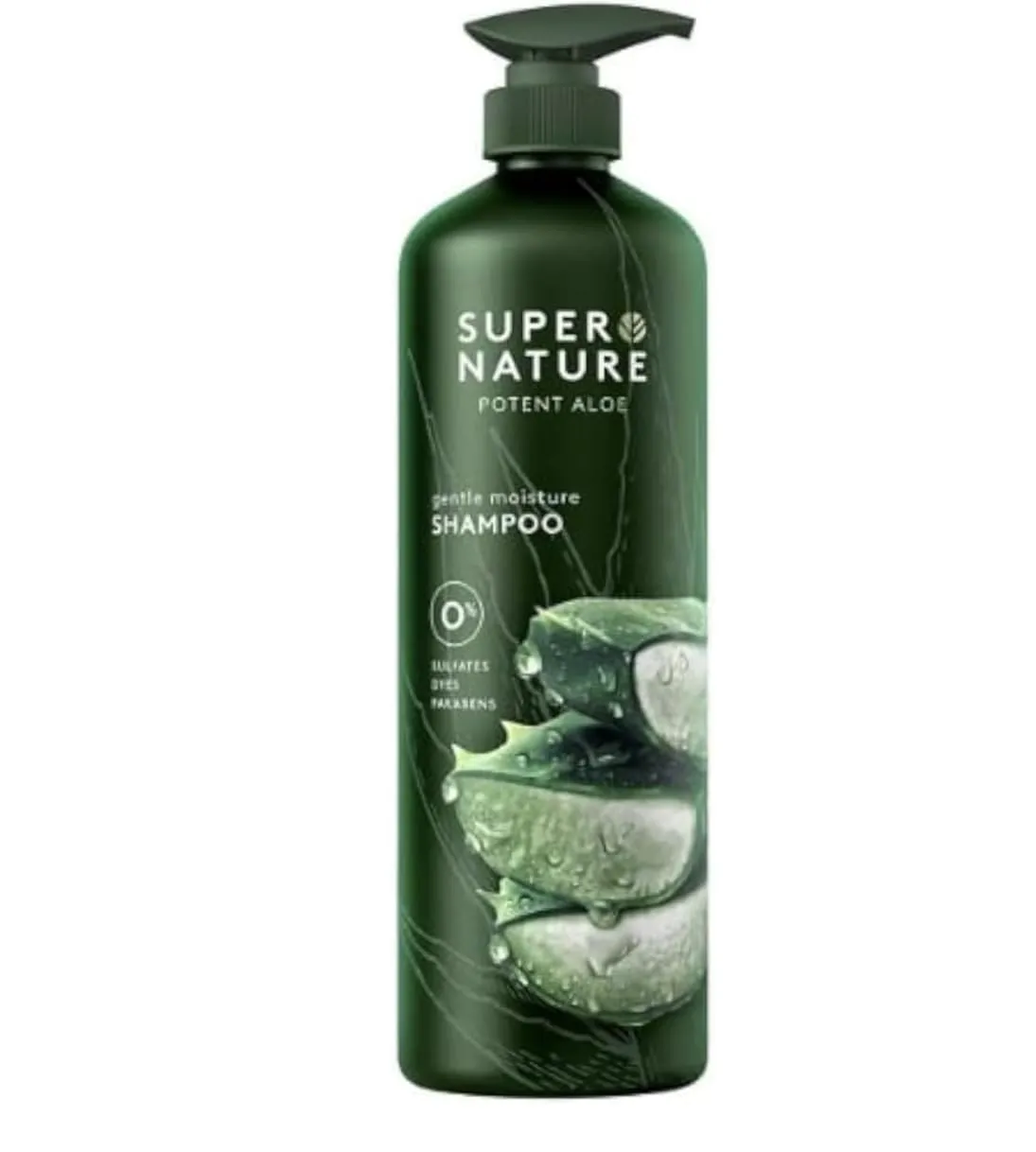 Potent Aloe Hydrating Shampoo – Moisture-Rich Formula with Aloe Vera & Herbal Extracts | 30 fl oz | Gentle, Soothing Cleanse for All Hair Types