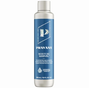 Pravana Moisture Marvel Shampoo | Nourishes, Hydrates, Moisturizes | For Dry, Color Treated Hair | Hyaluronic Acid Formula | Chromasilk Enhances Shine & Protection | Vegan Cruelty-Free | Paraben Free