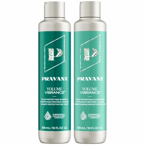 Pravana Volume Vibrance Shampoo | Adds Lightweight Volume, Lift & Fullness | For Fine, Color Treated Hair | Strengthens, Thickens, Reduces Breakage | Chromasilk Enhances Shine & Protection | Vegan