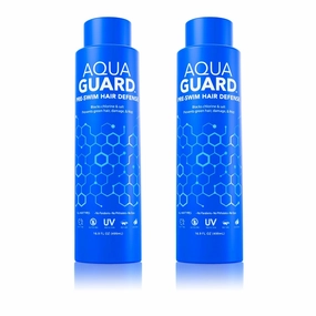 Pre-Swim Hair Defense | No More Swim Hair | Prevents Chlorine Damage   Softens Hair While Swimming | Made in California | Color Safe, Leaves Hair Smelling Great | 16.9 oz (2 Pack)