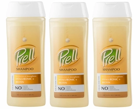 Prell Hyaluronic   Biotin Moisturizes & Strengthens Shampoo for All Hair Types 13.5 fl.oz (Pack of 3)