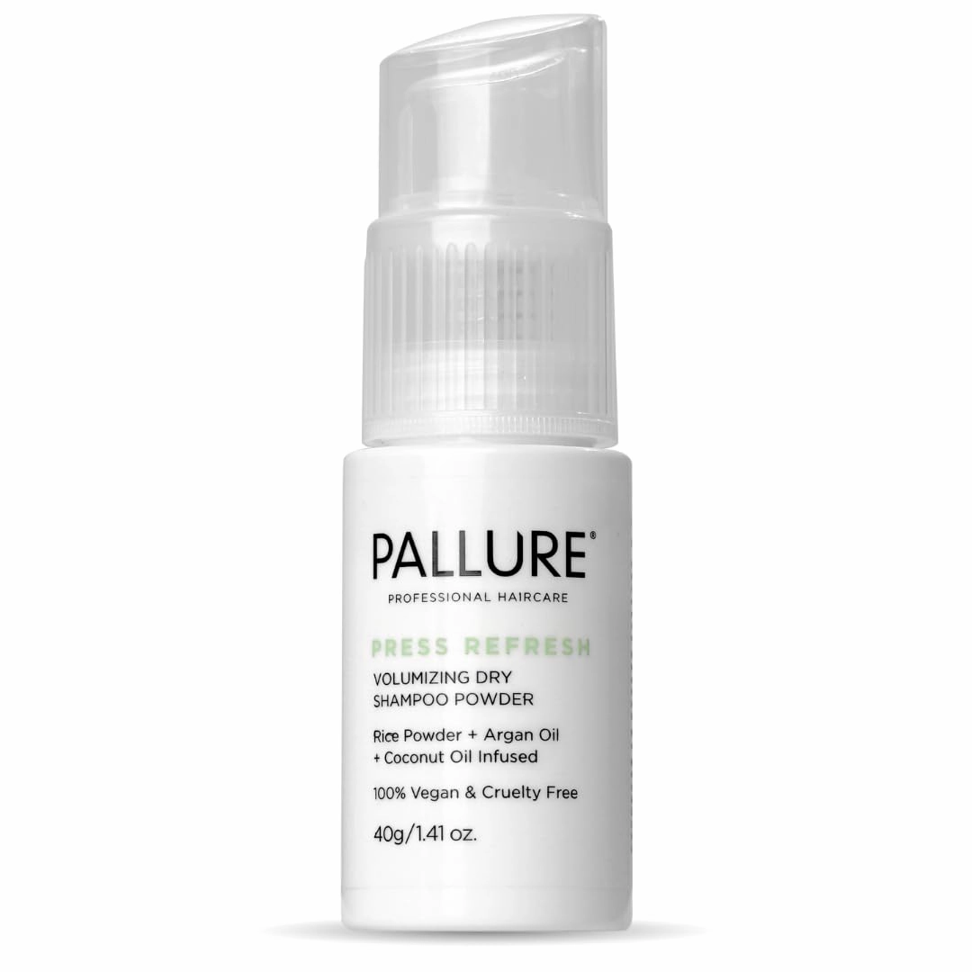 Press Refresh Volumizing Dry Shampoo Powder - Absorbs Oil, Adds Volume, No Residue, Hydrating, Non-Aersol, 1.41 oz
