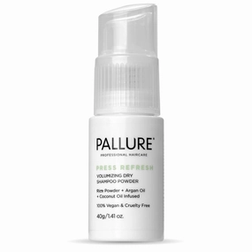 Press Refresh Volumizing Dry Shampoo Powder - Absorbs Oil, Adds Volume, No Residue, Hydrating, Non-Aersol, 1.41 oz