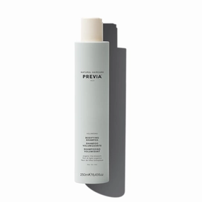 PREVIA Volumizing Bodifying Shampoo Anti-Dandruff Volumizing Shampoo for Fine Thin Hair Natural Formula with Organic Tilia Blossom Vegan Sulfate Free Strengthens Adds Volume & Shine 8.45 oz