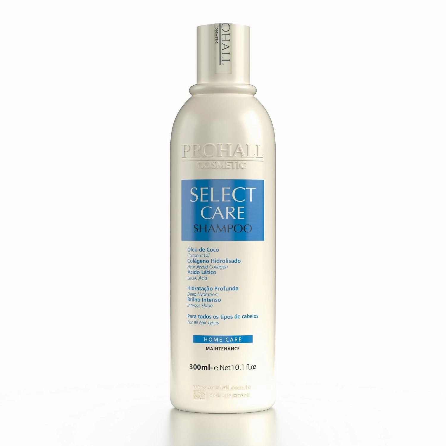 Prohall Cosmetic Select Care Hair Shampoo Post Prohall Select One Treatment - Damaged Hydrating Shampoo for Dry Hair-Cleanse & Moisturize, Reduces Frizz & Improving Hair Elasticity & Softnes-10.1FLOz