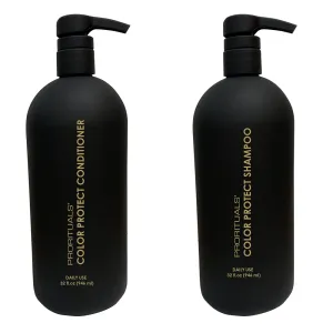Prorituals Color Protect Shampoo and Conditioner Set Large Size - Color Protecting For All Hair Types, with Coconut Oil to Repair Damaged Dry Hair, for Women and Men, 32 Fl Oz Each Dual Pack