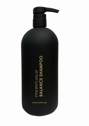 Prorituals Balance Shampoo for Hair - Natural, Sulfate Free, Vegan, 32 oz - Unisex Adults, All Hair Types, Hair Growth & Anti-Hair Loss