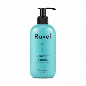 Ravel Anti-Dandruff Shampoo, 8.45 Fl Oz, Natural Ingredients with Rosemary, All Hair Types
