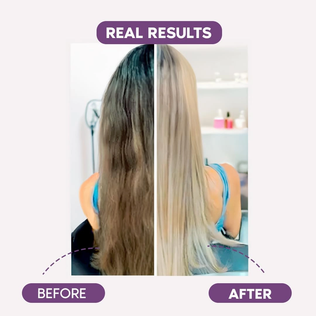 Ravenna Hair B-tox Treatment for Blond Hair, Formaldehyde-Free- Cirugia Capilar Para el Cabello- Anti-Frizz, Smoothing- 35.2 oz(1kg), 2 units