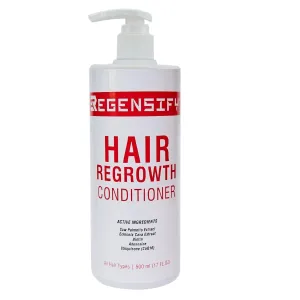 REGENSIFY Hair Regrowth Conditioner 500 ml (17 FL Oz) [Adenosine and Coenzyme Q10 Conditioner with Biotin & DHT Blockers]