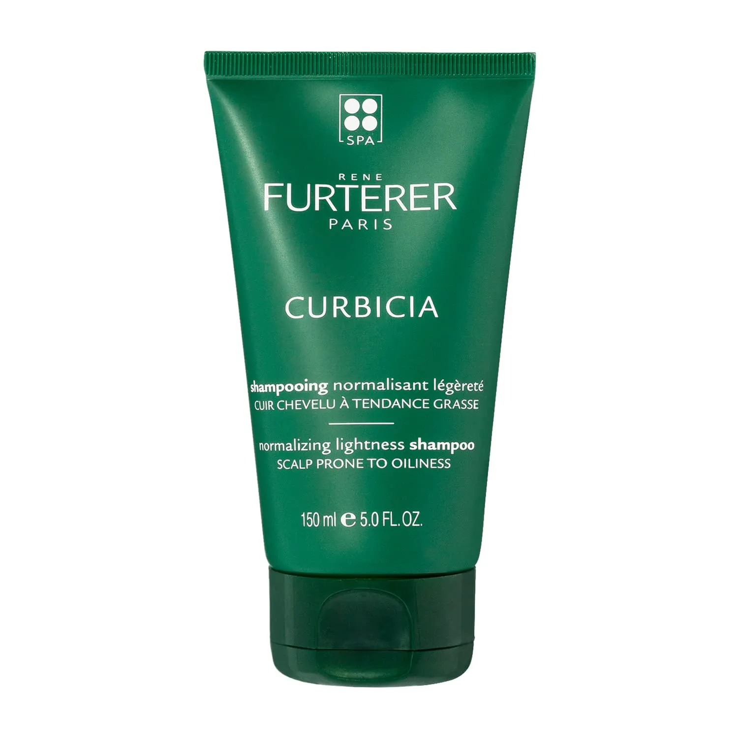 Rene Furterer CURBICIA Purifying Lightness Shampoo - For Oily-Prone Scalp - Sebum Control - 5 fl. oz.