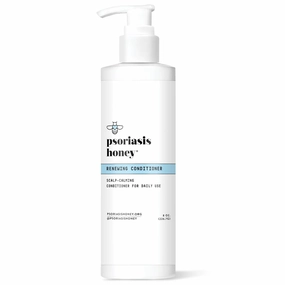 Renewing Conditioner - Dry Scalp Treatment - Psoriasis Cream for Dry Hair - Coconut Oil Hair Moisturizer Helps Relieve Symptoms of Eczema, Dandruff, Dermatitis & More (8oz)