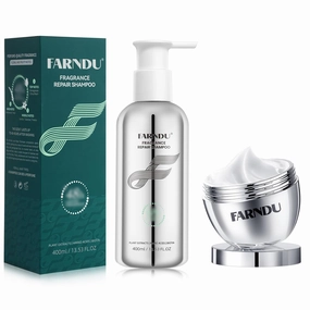 Repair & Regrow Duo– Deep-conditioning collagen hair mask to heal damage   thickening shampoo to reduce hair fall & boost growth for stronger, fuller-looking hair!