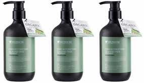 REUNROM Hair Detoxifying Silicone-Free Hair Treatment Aromatic Mint 16.90 Fl Oz. (Pack of 3)