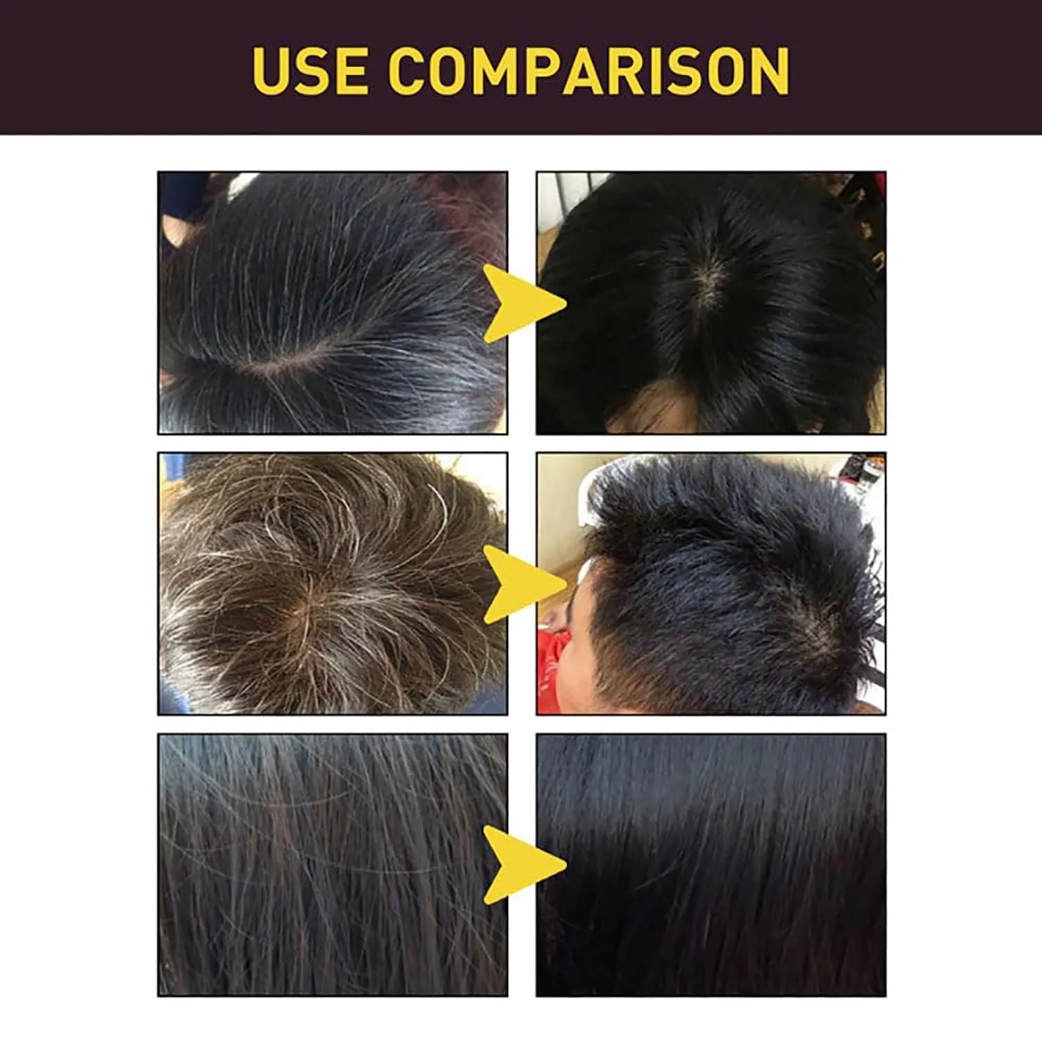 Revitalcolor Shampoo Cubre Canas,500ml Revitalcolor Hair Color, Revitacolor Shampoo, 4-in-1 Gray Hair Coverage 𝐒𝐡𝐚𝐦𝐩𝐨𝐨, Deep Cleansing & Nourishing (Grape red)