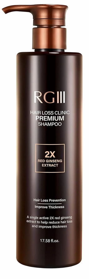 RG3 RGIII PREMIUM HAIR LOSS CLINIC SHAMPOO (ONE BOTTLE)