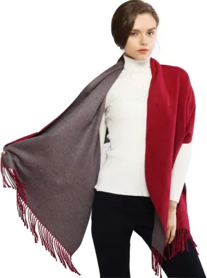 RIIQIICHY Pashmina Shawls and Wraps for Evening Dresses Scarfs for Women Fall Winter Travel Blanket Scarf Large Warm Scarves