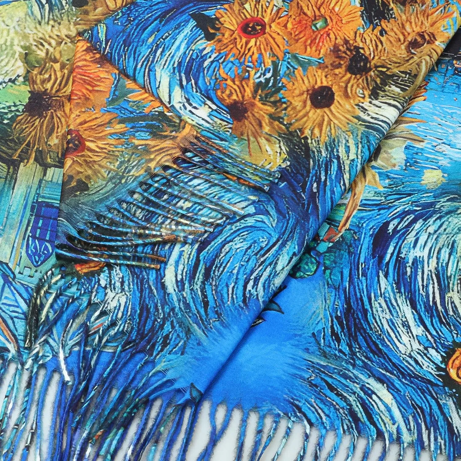 RIIQIICHY Scarfs for Women Fall Winter Scarves Pashmina Shawls and Wraps for Evening Dresses