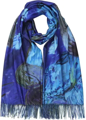 RIIQIICHY Scarfs for Women Fall Winter Scarves Pashmina Shawls and Wraps for Evening Dresses