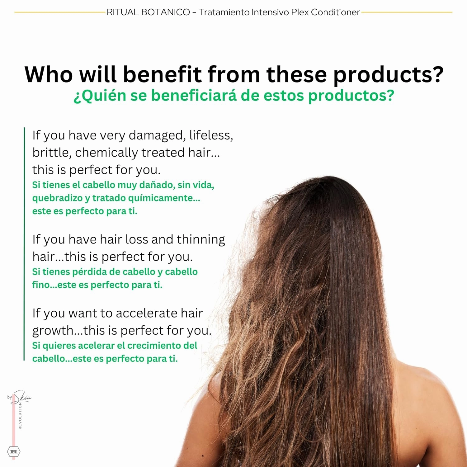 Ritual Botánico Keratina Orgánica | Treatment to Straighten, Repair and Relax Hair | All Natural, Organic & Vegan Ingredients | Product of Colombia | Tratamiento Plex, 400 ml/13.52 Fl Oz (2 Count)