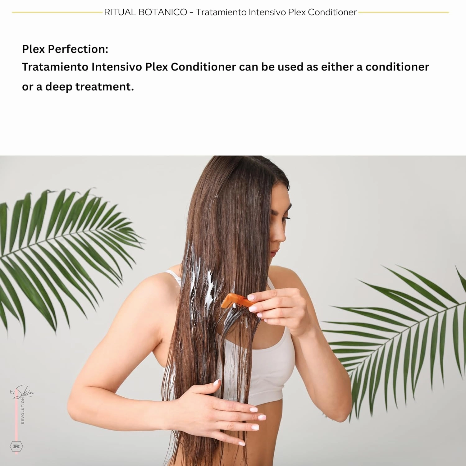 Ritual Botánico Keratina Orgánica | Treatment to Straighten, Repair and Relax Hair | All Natural, Organic & Vegan Ingredients | Product of Colombia | Tratamiento Plex, 400 ml/13.52 Fl Oz (2 Count)