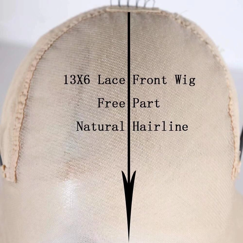 RONGDUOYI 13X6 Lace Front Wigs for Women Platinum Blonde Lace Wig Long Silky Straight Synthetic Hair Glueless Natural Hairline Daily Use Cosplay Wig
