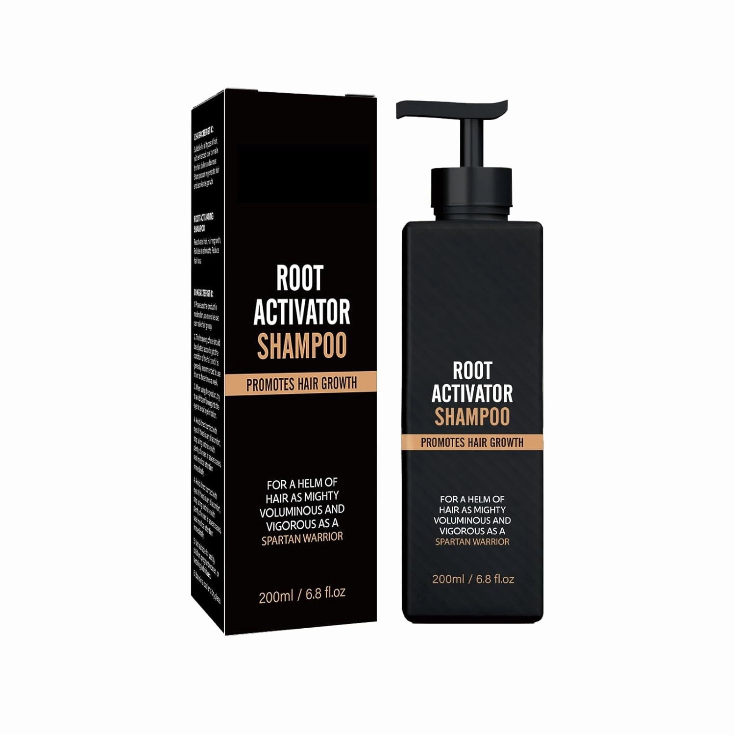 Root activator Shampoo, Gray Hair Regrowth Conditioner Mane Strengthening Activation Shampoo (200ml)