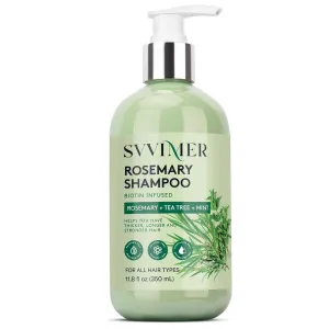 Rosemary Hair Growth Shampoo - Thickening Shampoo with Biotin Tea Tree Oil Mint for Hair Loss and Thinning Hair for Women and Men