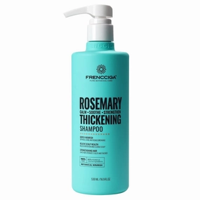 Rosemary Thickening Shampoo, Hair Strengthening Shampoo for Thin & Fine Hair, Gently Cleanses & Strengthens Weak and Brittle Hair 16.9 FL.OZ