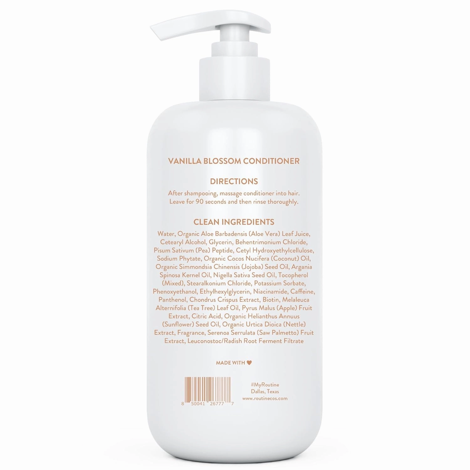 Routine Wellness Anti-Thinning Deep Conditioner for Thinning Hair - DHT Blocker for Hair Loss in Men & Women - Promotes Healthy Hair - Vanilla Blossom 14oz