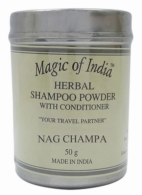 RSGM Magic Of India Herbal Nag Champa Shampoo Powder With Conditioner - 50g