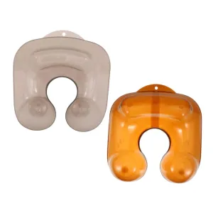 SAFIGLE Hair Perm Neck Tray Container Shampoo Holder Waterproof Large Capacity for Salon
