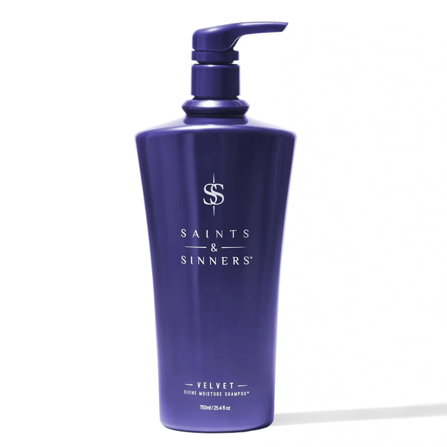 Saints & Sinners Velvet Divine Moisture Shampoo for Dry Damaged Colored Treated Hair - Repair Replenish Renew Add Shine