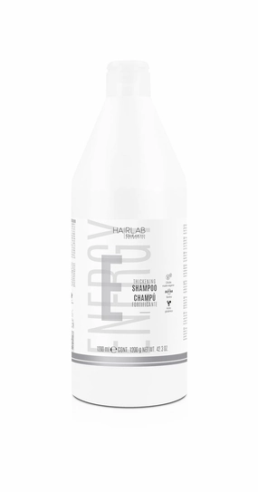 SALERM - Fortifying Shampoo - Energy Hair Lab Thickening Shampoo - 1200 ml - Helps Strengthens Thin and Weakened Hair - with Ginseng, Biotin, and Vitamins - Global Action