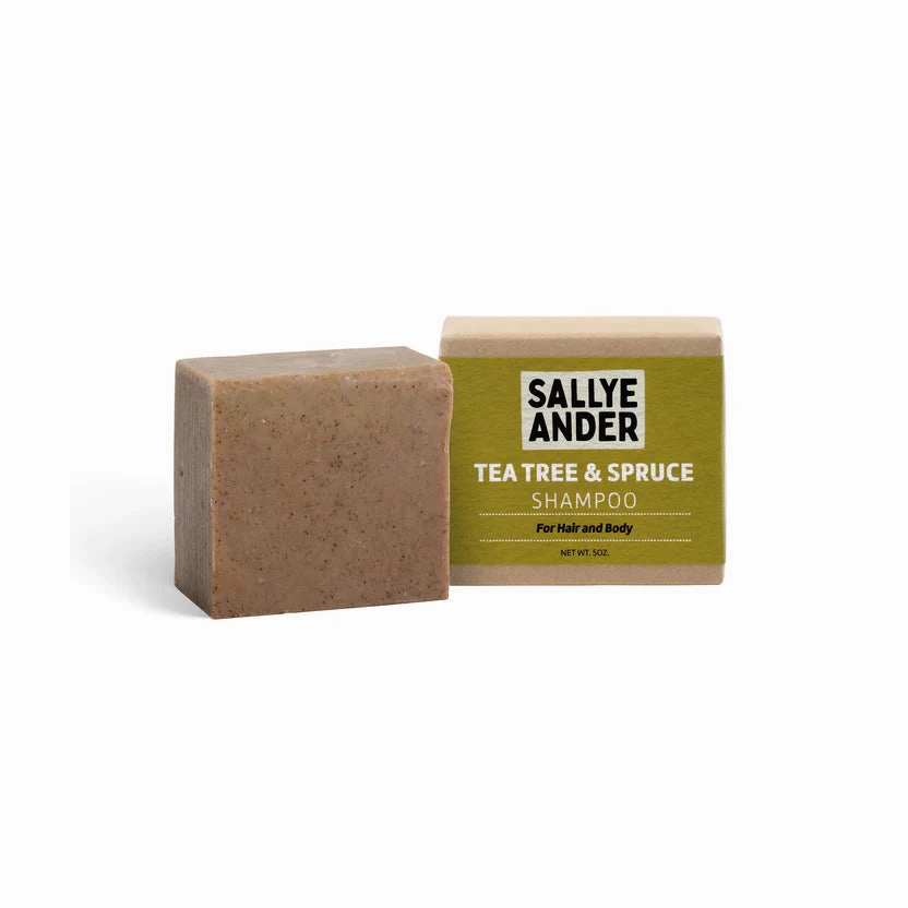 Sallye Ander - Tea Tree & Spruce Shampoo Bar