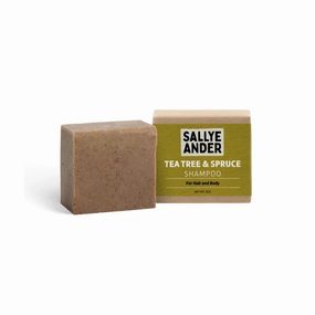 Sallye Ander - Tea Tree & Spruce Shampoo Bar