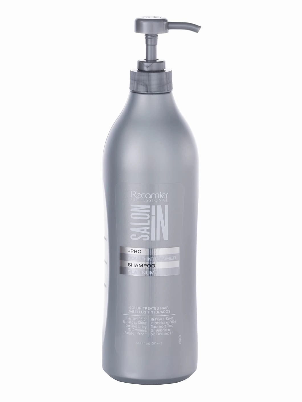 Salon In Recamier Platinum Color Intensifier Shampoo for Blonde & Color-Treated Hair 33.8 fl oz