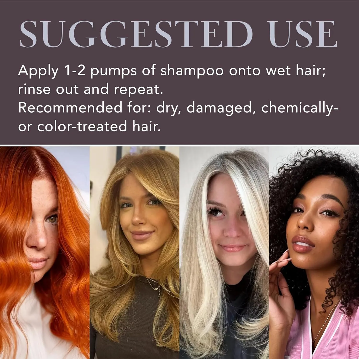 Saphira Mineral Moisturizing Shampoo, Hydration and Shine for Dry, Damaged, Permed or Chemically Treated Hair and Scalp, Sulfate-Free, Paraben-Free, Vegan, Prevents Frizz and Split Ends