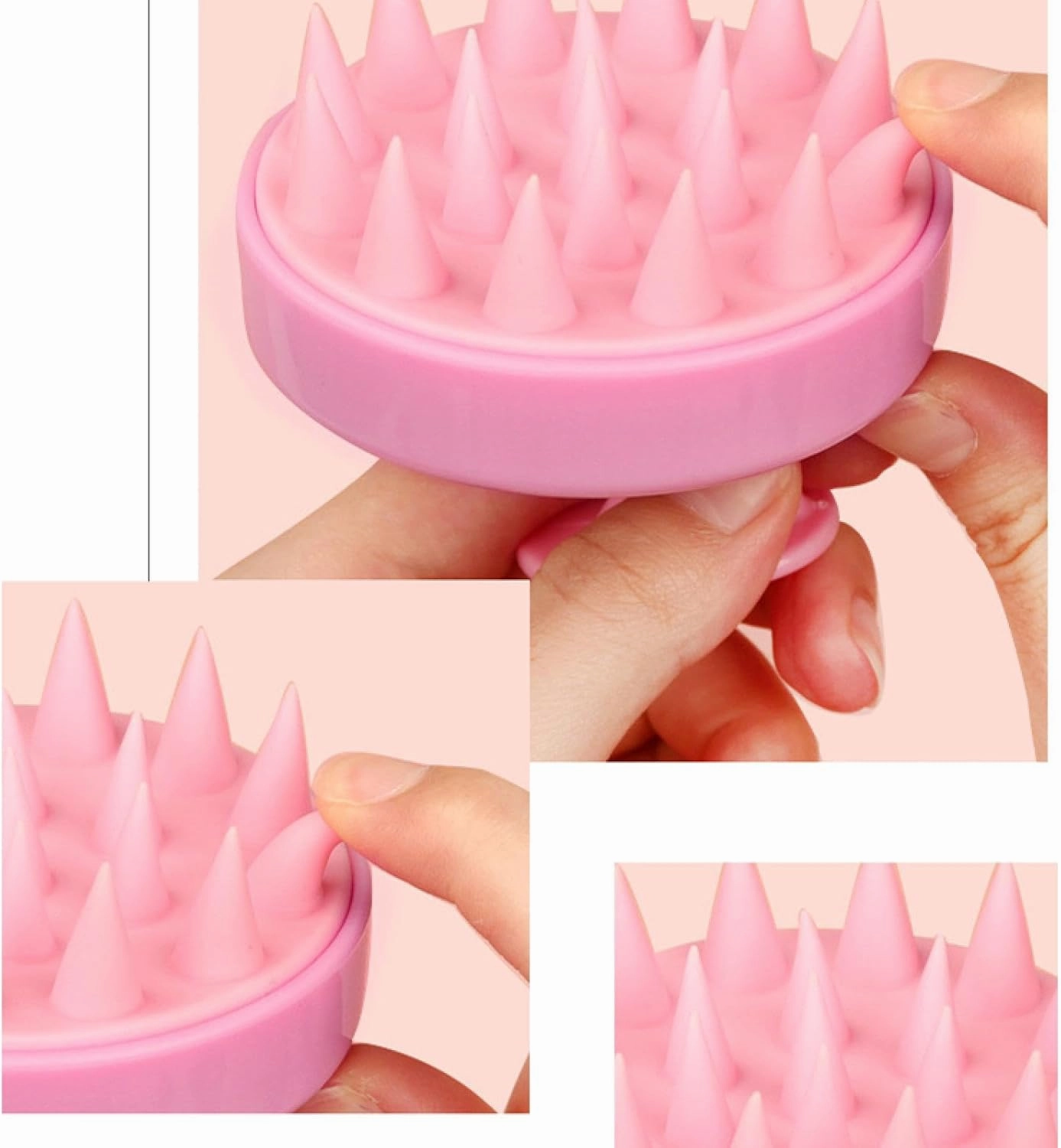 Scalp Massage Shampoo Brush for Women | Clean Scalp Thoroughly Scalp Easy Foaming | Ergonomic Design Home Salon Styling Tools(02)