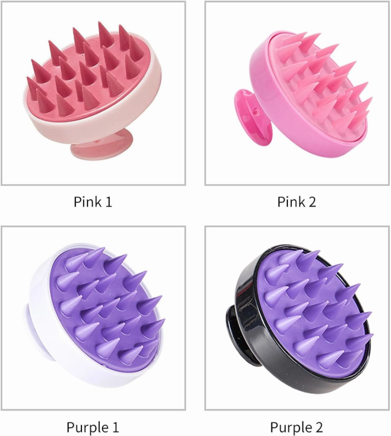 Scalp Massage Shampoo Brush for Women | Clean Scalp Thoroughly Scalp Easy Foaming | Ergonomic Design Home Salon Styling Tools(02)