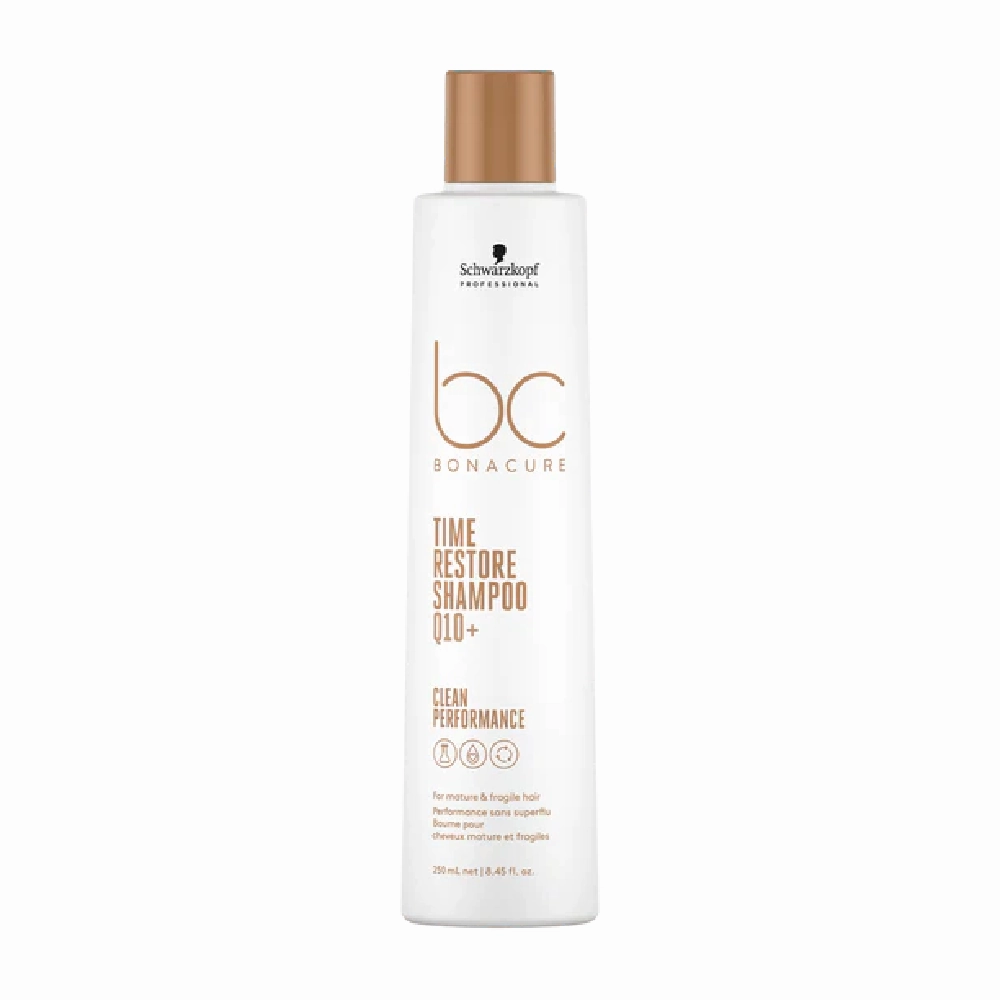 SCHWARZKOPF BONACURE CLEAN PERFORMANCE TIME RESTORE SHAMPOO  250ML