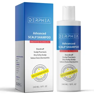 Seborrheic Dermatitis Shampoo, Folliculitis, Psoriasis Shampoo,Dandruff Scalp Treatment,Relieves Eczema,Itchy & Dry Scalp, Safe Ingredients For Scalp