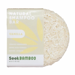 Seek Bamboo Vanilla Shampoo Bar, 3.2 fl oz (Vanilla)
