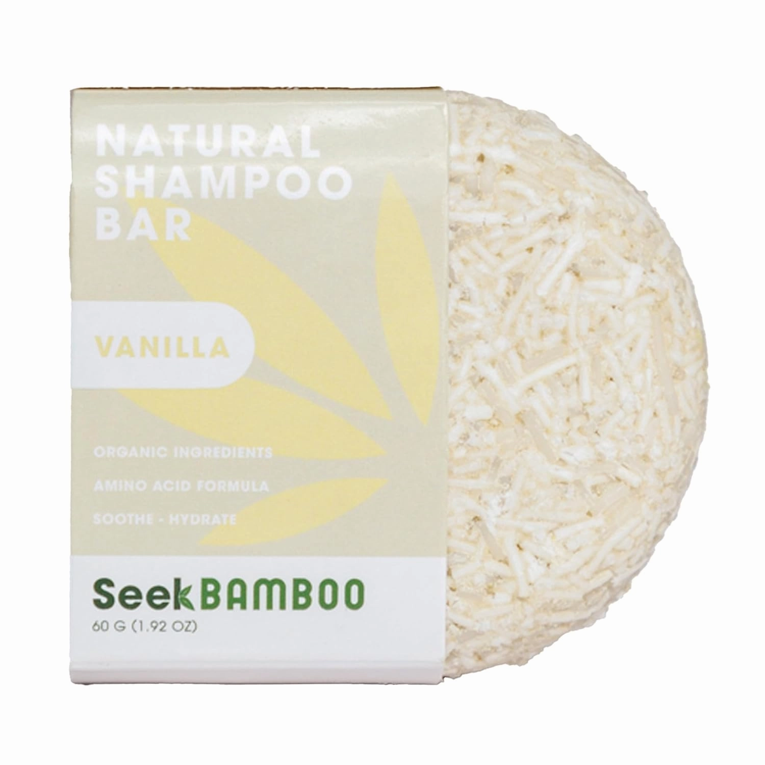 Seek Bamboo Vanilla Shampoo Bar, 3.2 fl oz (Vanilla)